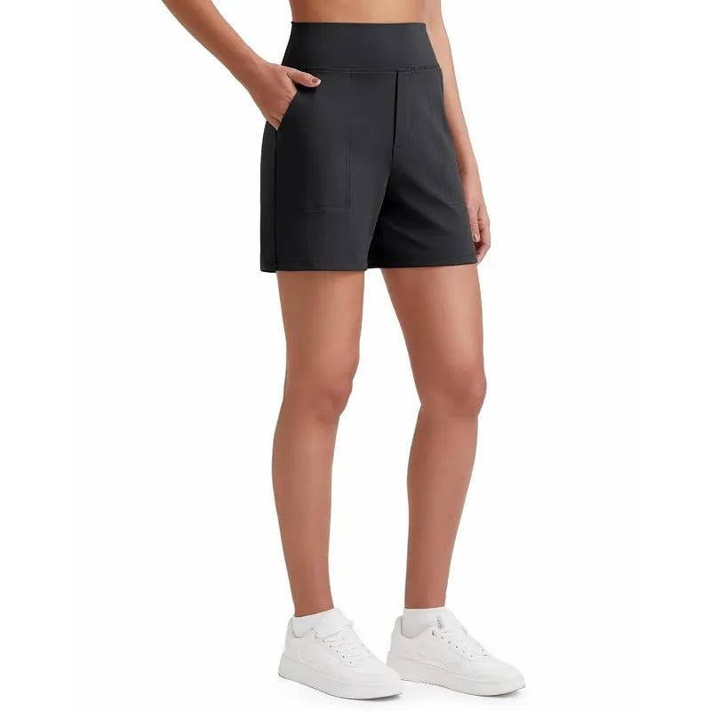 Women's High Waisted Running Yoga Shorts
