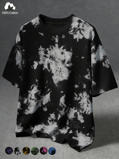 🔥Last day promotion🔥Unisex Vintage Tie-Dye T-Shirt for Summer Streetwear