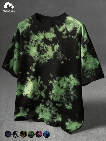 🔥Last day promotion🔥Unisex Vintage Tie-Dye T-Shirt for Summer Streetwear