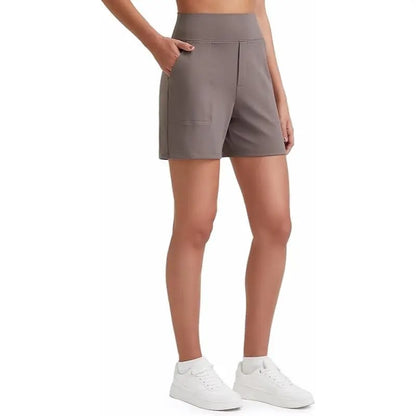 Women's High Waisted Running Yoga Shorts